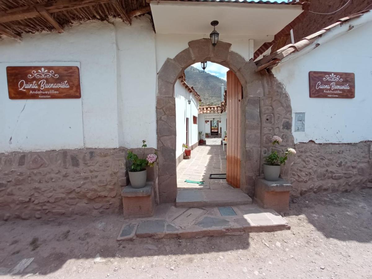 Casona Buenavista Andahuaylillas Exteriör bild